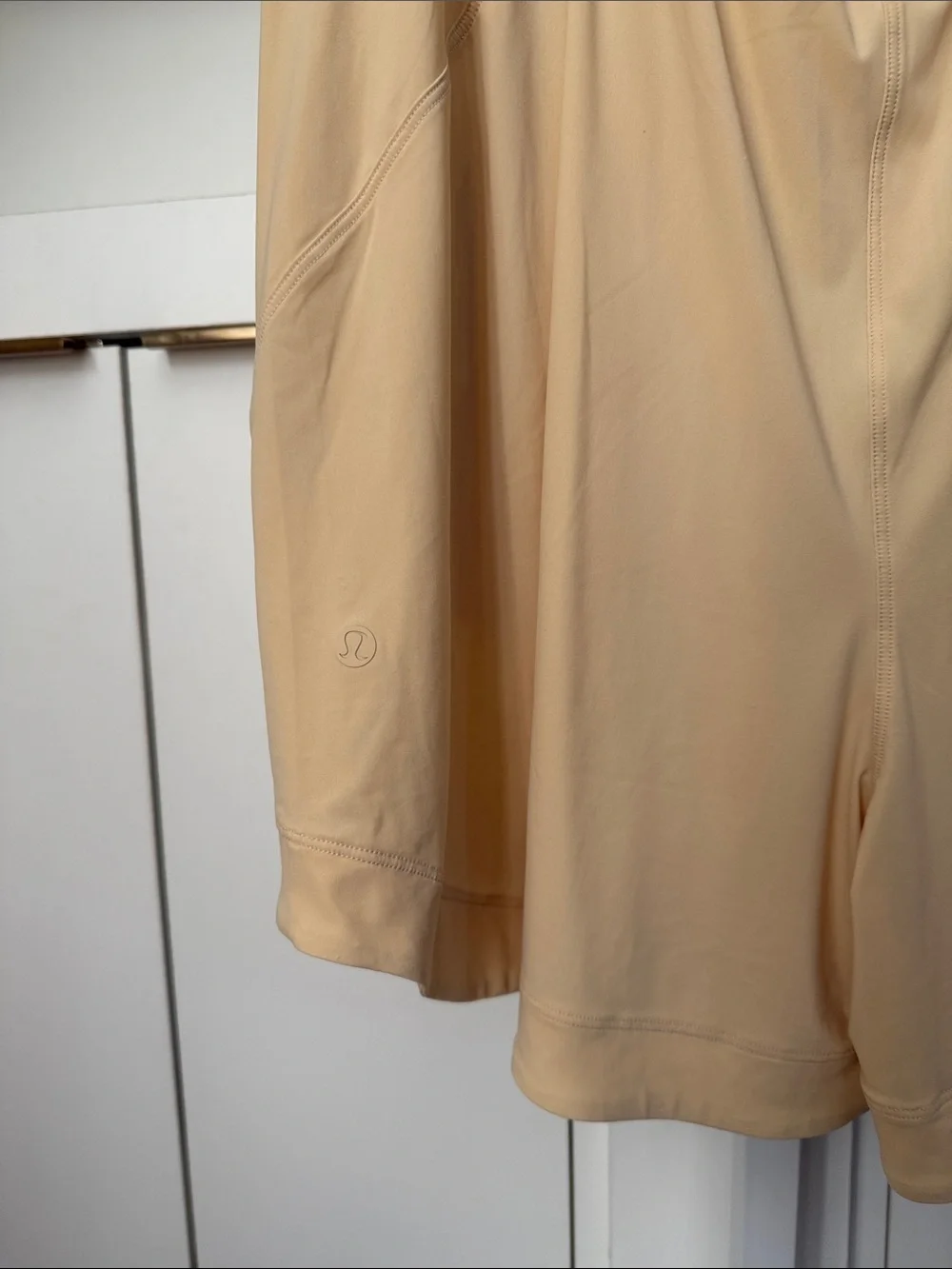 NWT Lululemon Lightweight High-Neck Romper Sz 14 Prosecco Cream